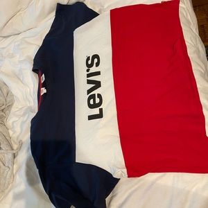 Levi’s striped shirt